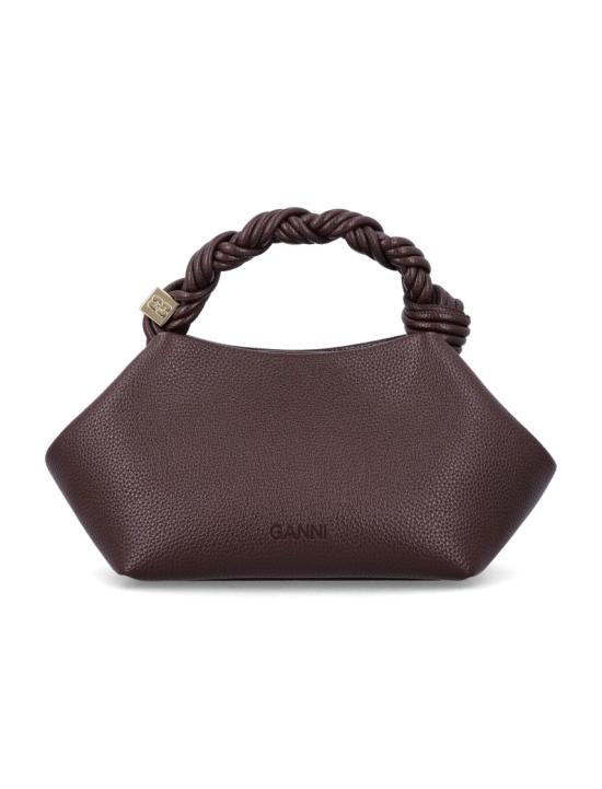 26FW 가니 그레인드 스몰 부백 A72745894979 Grey - GANNI