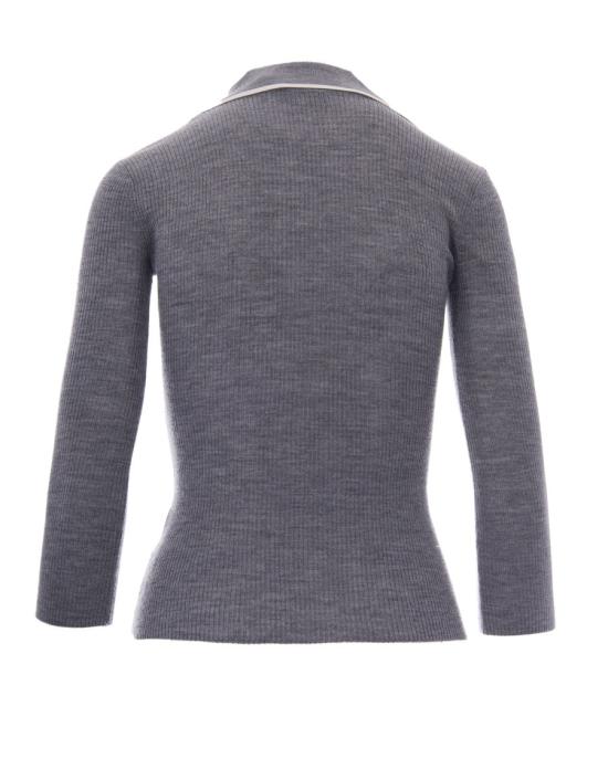 26FW 엘리자베타프랜치 스웨터 9000706 Grey - ELISABETTA FRANCHI