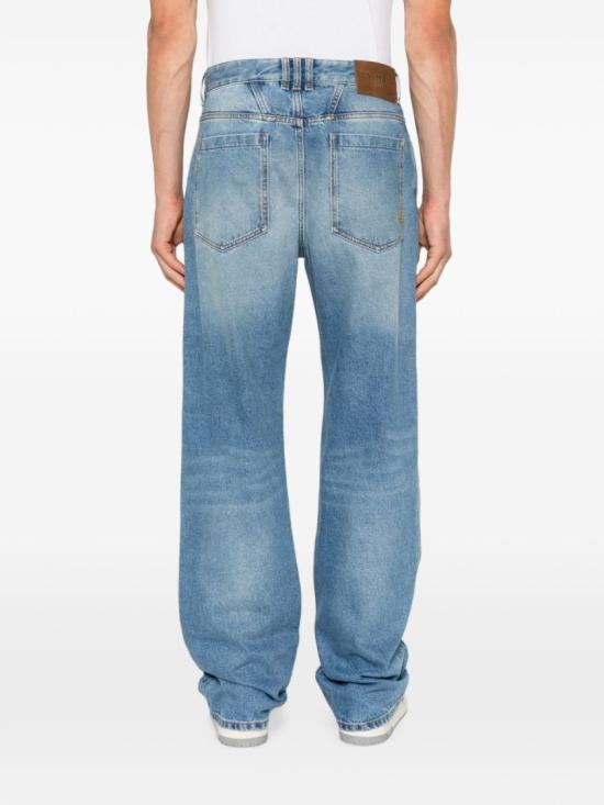26FW 발망 데님 팬츠 HH1ML138DG26 6FF Blue - BALMAIN