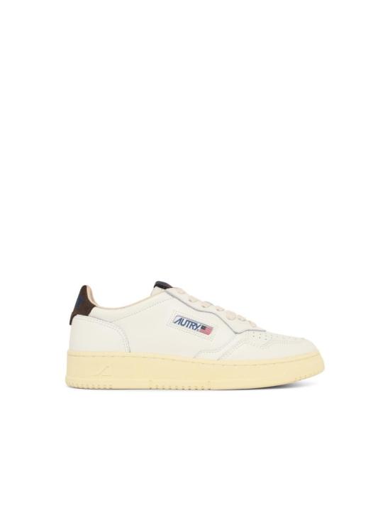 26FW 오트리 메달리스트 로우 스니커즈 AULM HJ03 White