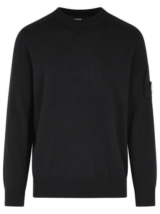 26FW 씨피 컴퍼니 스웨터 21CMKN085A 110149A 999 Black