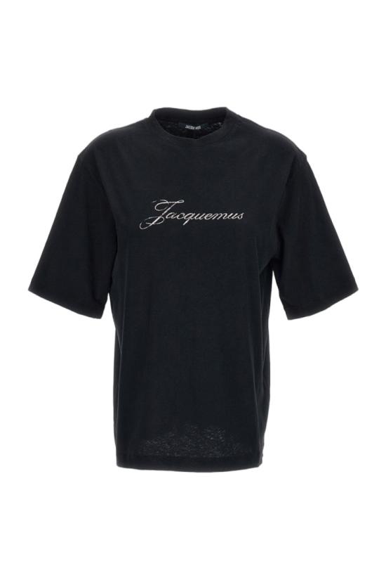 26FW 자크뮈스 자크뮈스 티셔츠 TSW00596AJ00289990 Black