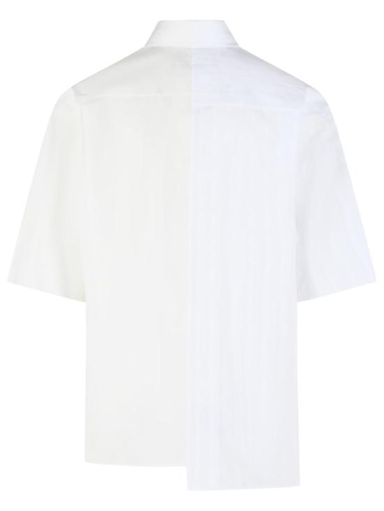  MM6 메종마르지엘라 반팔 셔츠 SH0DR0007 MTN135 961 White - MM6 MAISON MARGIELA