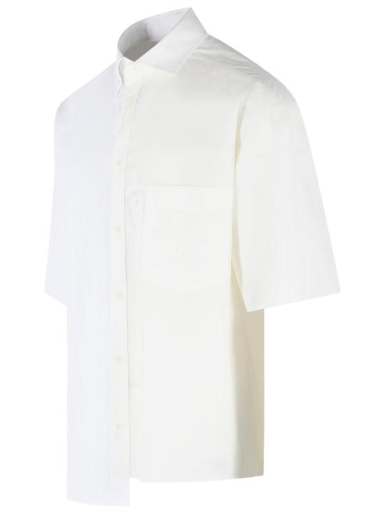 MM6 메종마르지엘라 반팔 셔츠 SH0DR0007 MTN135 961 White - MM6 MAISON MARGIELA