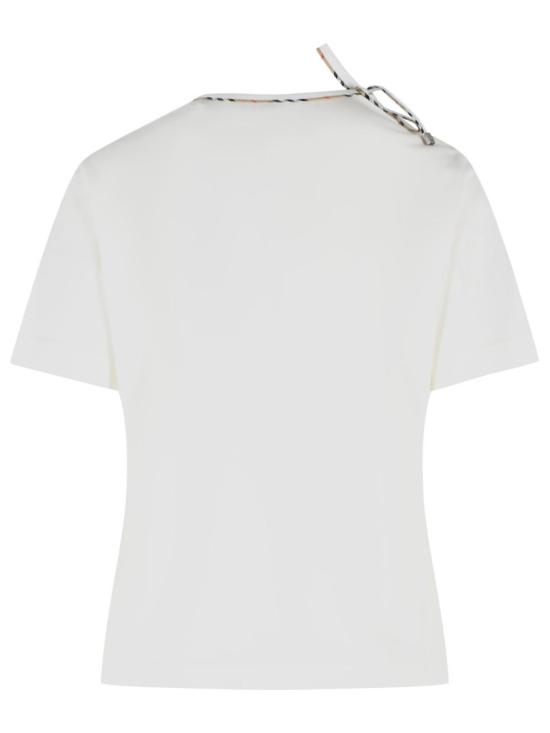 26FW 버버리 반팔 티셔츠 8127210 B7078 White - BURBERRY