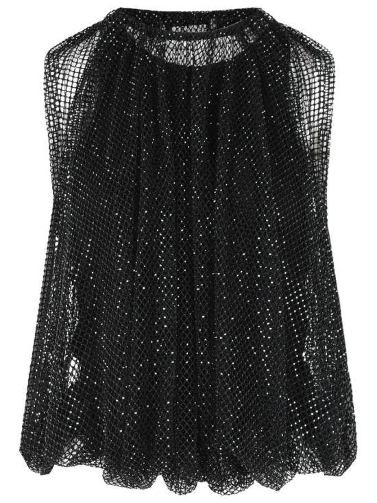 26SS 스포트막스 블라우스 2612941061 002 Black