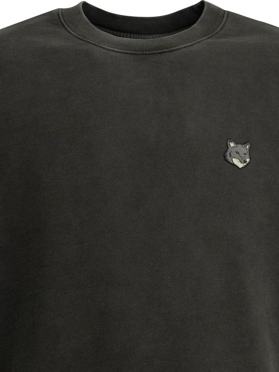 26FW 메종키츠네 긴팔 티셔츠 PM00304KMBIT40519 Black - MAISON KITSUNE