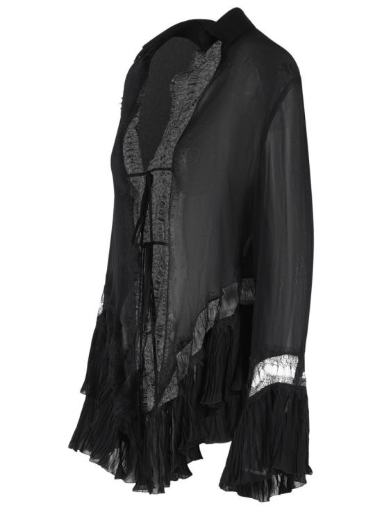 26SS 블루마린 탑 2C444A N0990 Black - BLUMARINE