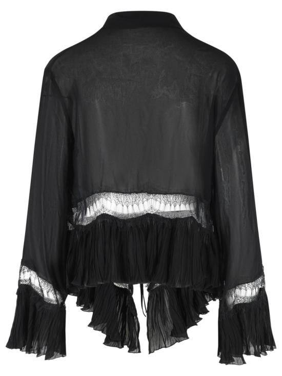 26SS 블루마린 탑 2C444A N0990 Black - BLUMARINE