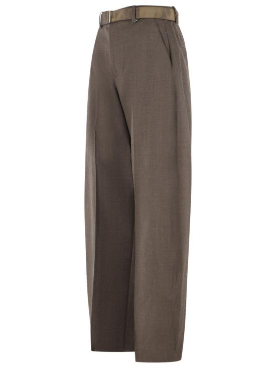 26FW 사카이 스트레이트 팬츠 26 08572 601 Grey - SACAI