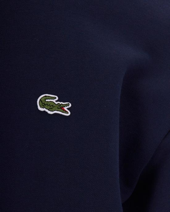 26FW 라코스테 후드 티셔츠 1822350 Black - LACOSTE