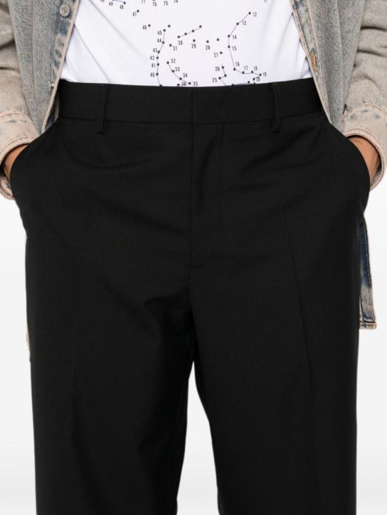 26FW 모스키노 스트레이트 팬츠 A0305 5221 0555 Black - MOSCHINO