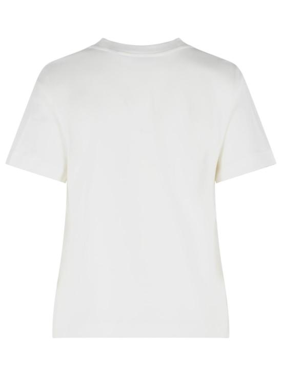 26SS 버버리 체크 나이트 스탬프 코튼 티셔츠 8126358 B7078 White - BURBERRY