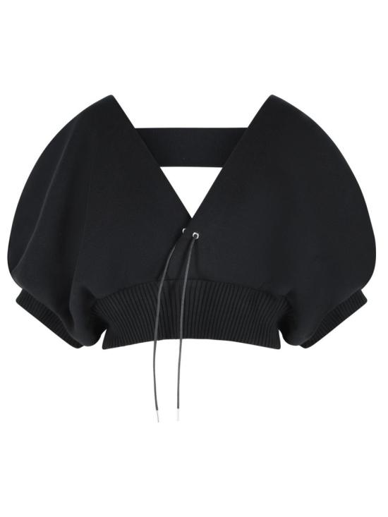 26SS 사카이 블라우스 26 08487 001 Black