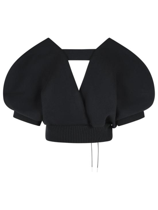 26SS 사카이 블라우스 26 08487 001 Black - SACAI