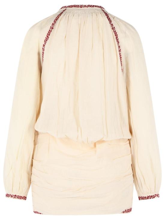 26SS 이자벨마랑에뚜왈 숏 원피스 RO1051FA D1J16E BERD Neutrals - ISABEL MARANT ETOILE