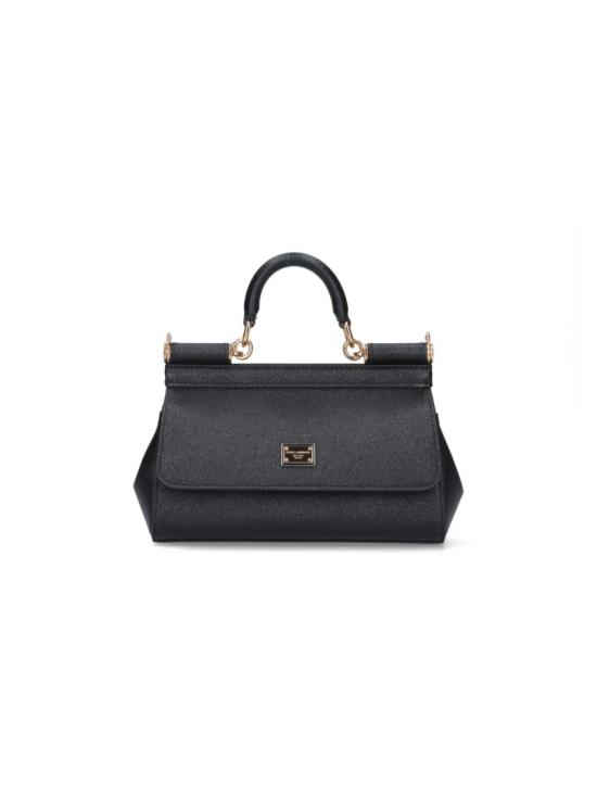 26FW 돌체앤가바나 SICILY 시실리 스몰 핸드백 BB7116 B100180999 Black
