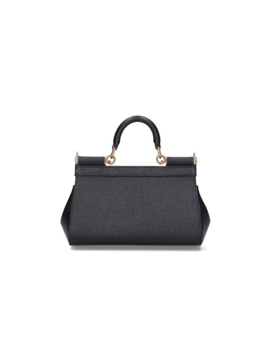 26FW 돌체앤가바나 SICILY 시실리 스몰 핸드백 BB7116 B100180999 Black - DOLCE & GABBANA