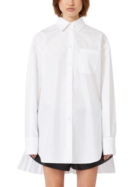 26SS 스포트막스 셔츠 2612191031600SPXNESPOLA001 White - SPORTMAX