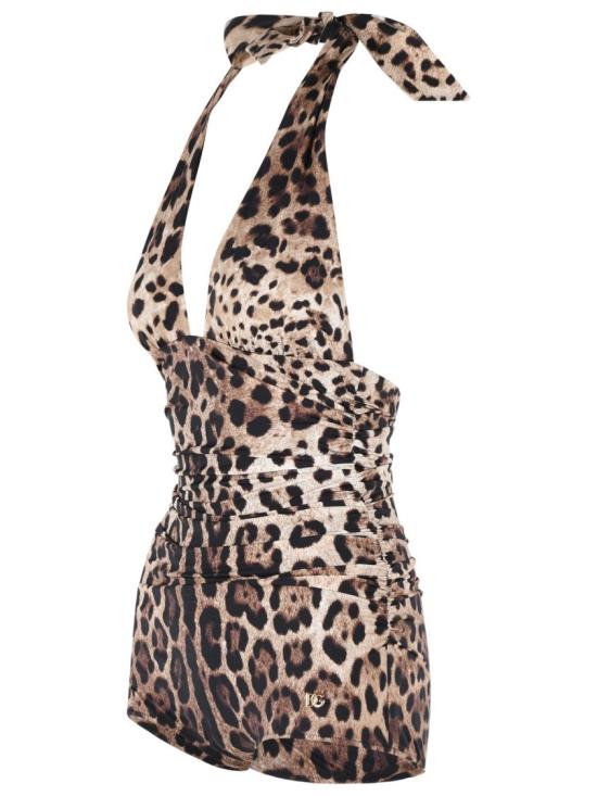 26SS 돌체앤가바나 원피스 수영복 O9A06J ONO11 HY13M Brown - DOLCE & GABBANA