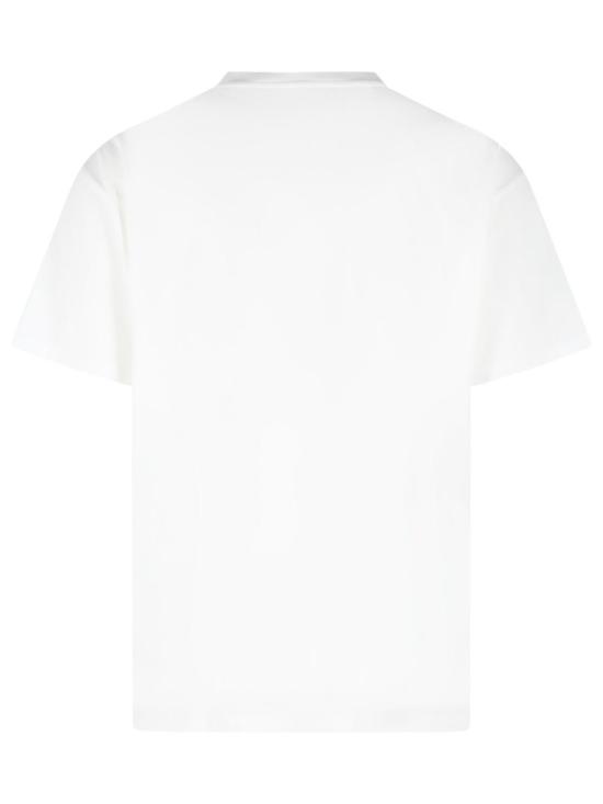 26SS MM6 메종마르지엘라 스프레이 페인트 티셔츠 SH0GC0067 M20048 101 White - MM6 MAISON MARGIELA