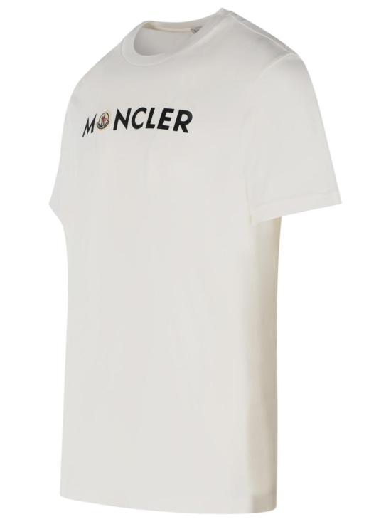 26FW 몽클레어 반팔 티셔츠 091 8C000 51 89B8Q 034 White - MONCLER