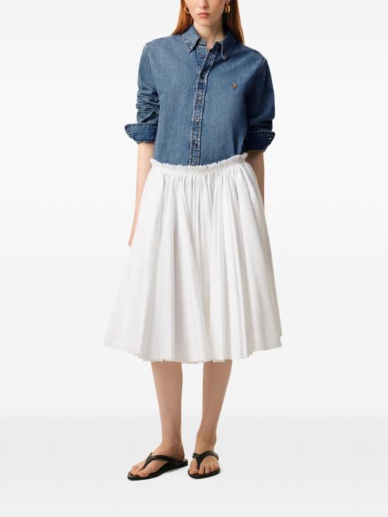 26FW 아미 데님 셔츠 셔츠 USH786 DE0056 480 Blue - AMI