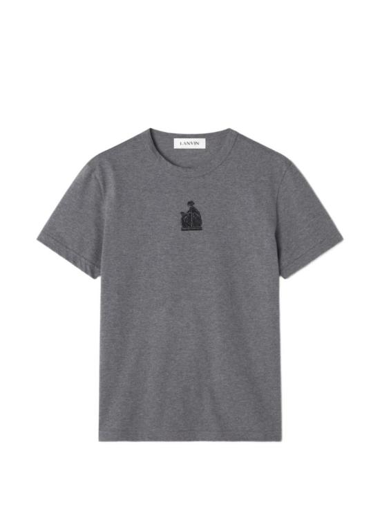 26FW 랑방 반팔 티셔츠 RW TS0030 J060 A26 124 Grey