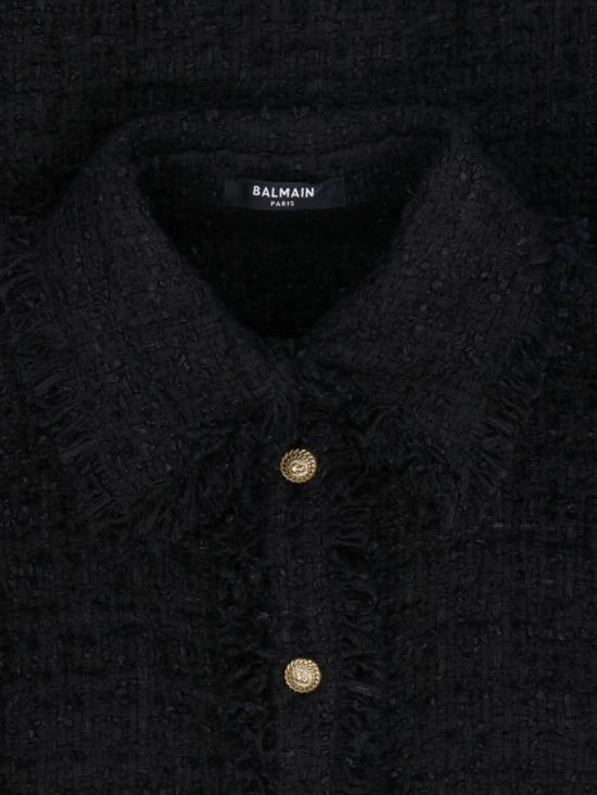 26FW 발망 셔츠 HF1HD005XM070PA Black - BALMAIN
