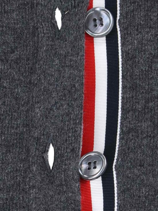 26FW 톰브라운 가디건 FKC002A 00011035 Grey - THOM BROWNE