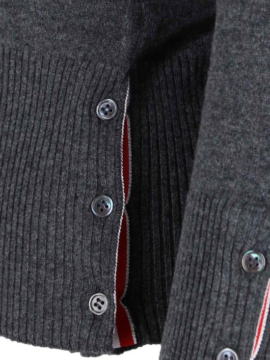 26FW 톰브라운 가디건 FKC002A 00011035 Grey - THOM BROWNE