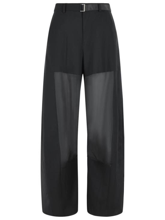 26SS 사카이 팬츠 26 08431 001 Black