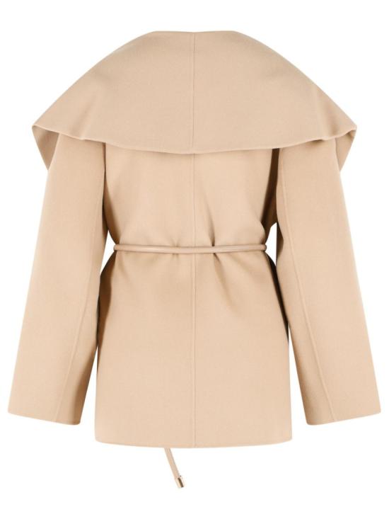 26FW 스포트막스 코트 2622086031 001 Neutrals - SPORTMAX