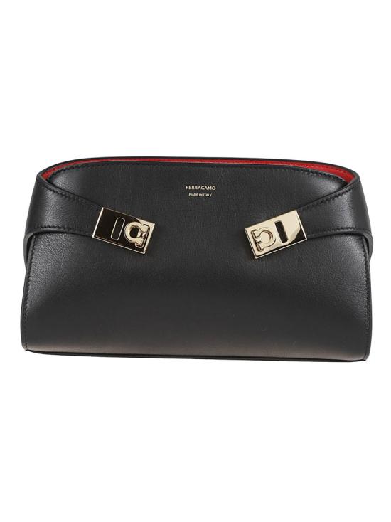 26FW 살바토레 페라가모 클러치/파우치 774628 005 Black
