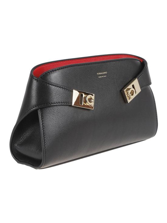 26FW 살바토레 페라가모 클러치/파우치 774628 005 Black - SALVATORE FERRAGAMO