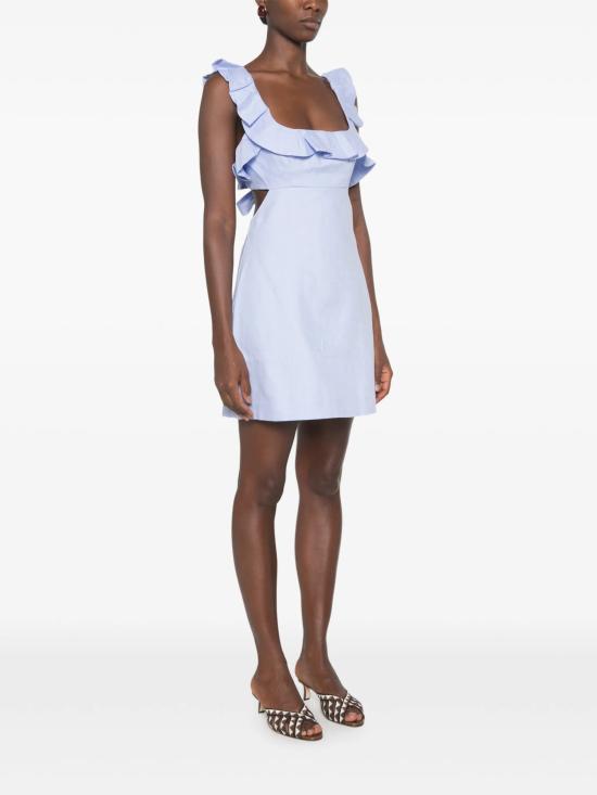 26FW 짐머만 숏 원피스 5731DSS262 SKY Azzurro - ZIMMERMANN