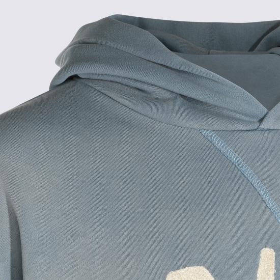 26FW 파운드 후드 티셔츠 FOPF26HO01520 6580 WASHED LIGHT BLUE - FOUND