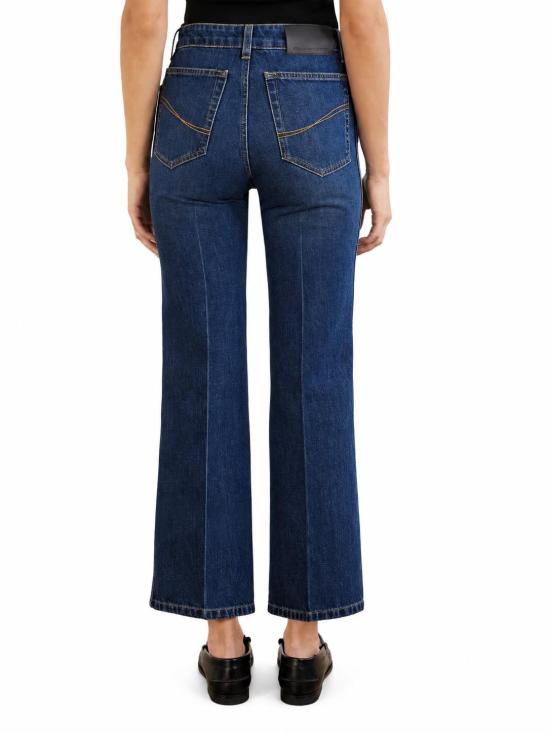 26FW 스텔라 맥카트니 스트레이트 팬츠 6D05083SQH73 4024 DARK VINTAGE BLUE - STELLA MCCARTNEY