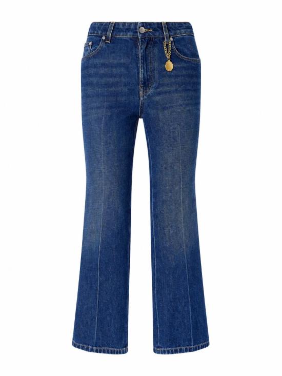 26FW 스텔라 맥카트니 스트레이트 팬츠 6D05083SQH73 4024 DARK VINTAGE BLUE