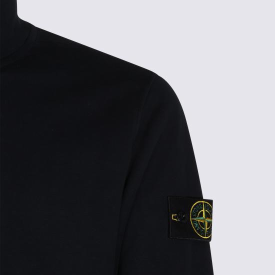 26FW 스톤 아일랜드 집업 니트 L2S156100068 S0A20V0020 NAVY BLUE - STONE ISLAND