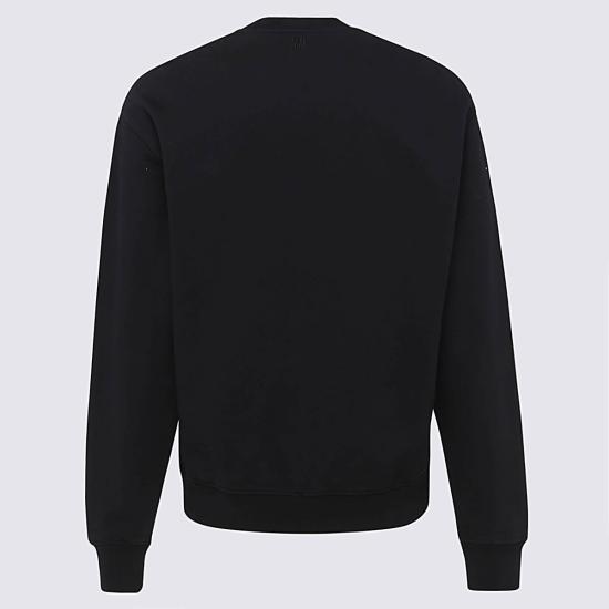 26FW 아미 스몰 하트 로고 스웨트셔츠 BFUSW035 730001 Black - AMI