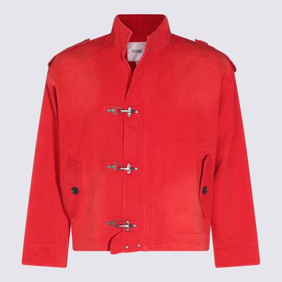 26FW 파운드 자켓 FOPF26JA02371 0072 VINTAGE RED