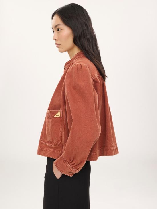 26FW 끌로에 자켓 CH26ADV09255 237 Marrone - CHLOE