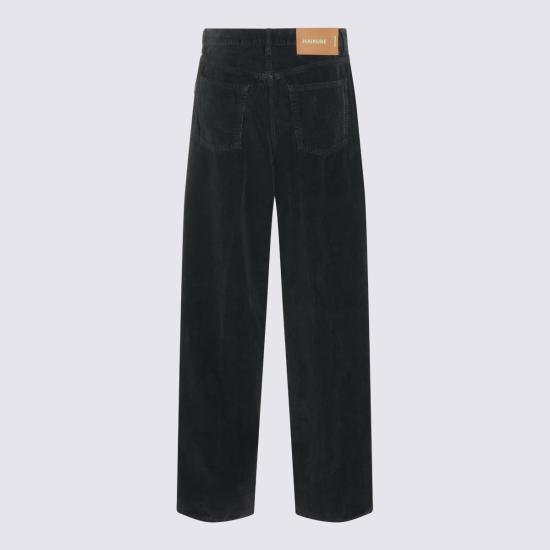 26FW 하이쿠레 스트레이트 팬츠 HEW03296GF184PX T0002 Black - HAIKURE