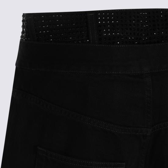 26FW 하이쿠레 스트레이트 팬츠 HEW03296GF184PX T0002 Black - HAIKURE