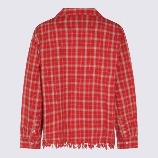 26FW 파운드 긴팔 셔츠 FOPF26SR02012 6574 RED PLAID - FOUND