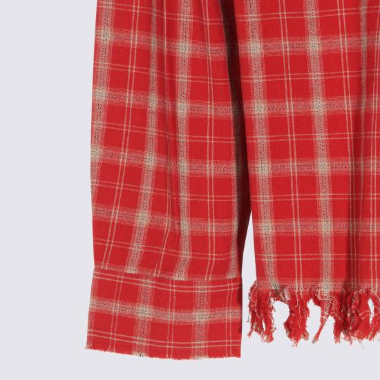 26FW 파운드 긴팔 셔츠 FOPF26SR02012 6574 RED PLAID - FOUND