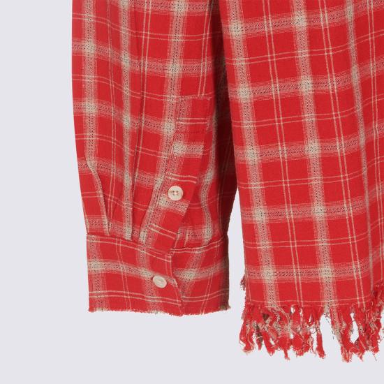 26FW 파운드 긴팔 셔츠 FOPF26SR02012 6574 RED PLAID - FOUND