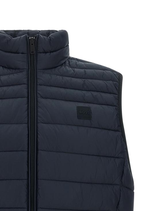 26FW 휴고보스 패딩 조끼 50549243404 Blue - HUGO BOSS