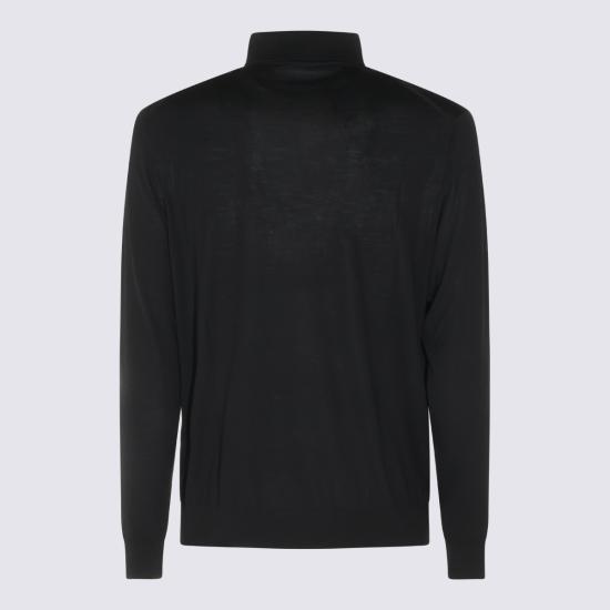 26FW 키톤 스웨터 UMK086 4K500O Black - KITON